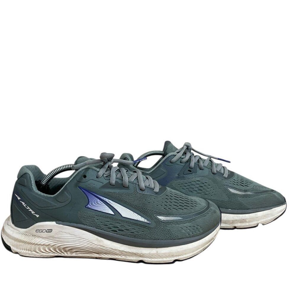 Altra Womens Paradigm 6 AL0A5484254 Gray Green Running Shoes Sneakers 9.5